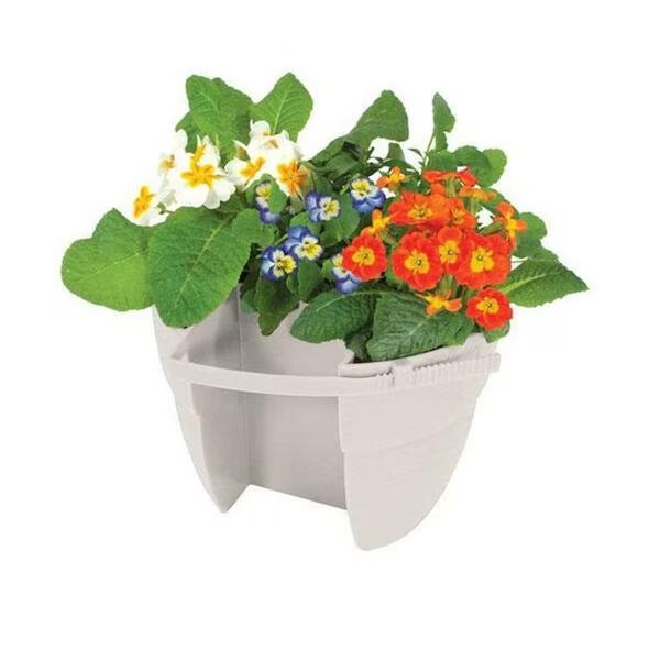 Bloomers - Post Planter For 4X4 Posts Includes Mounting Strap Or Wood Screw Mounting Options, Patioplus, Mfr#: PA14747